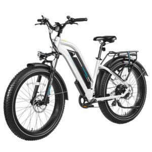 Magicycle Cruiser Pro Step-thru Electric Bike White
