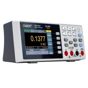 OWON XDM1041 Portable Bench Digital Multimeter, 55000 Counts, True RMS, High Accuracy, with 3.5-inch TFT LCD Screen - US Plug