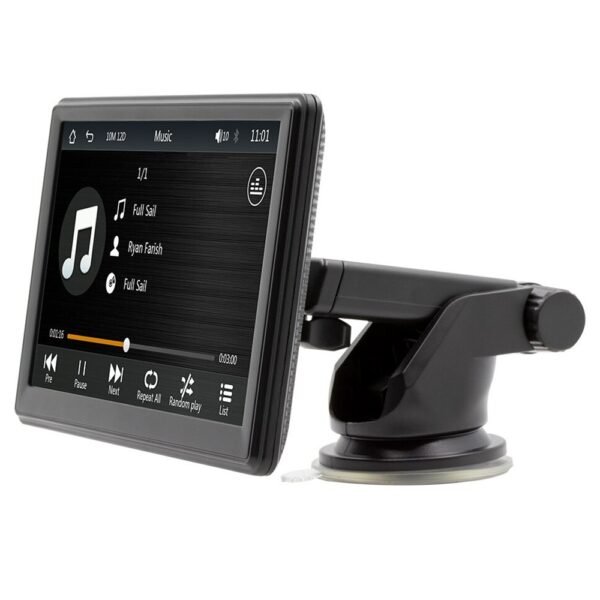 Portable Car MP5 Player FM Radio 7-inch Touch Screen, Support Bluetooth Music and Hands-free Calling