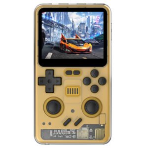 Powkiddy RGB20 Pro Handheld Game Console 64GB Yellow