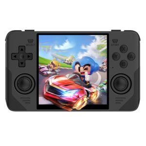 Powkiddy RGB30 Handheld Game Console Open Source Linux 16GB TF Card, 5G WiFi - Black