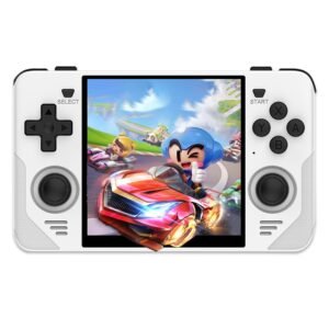Powkiddy RGB30 Handheld Game Console Open Source Linux 16GB TF Card, 5G WiFi - White