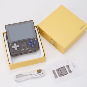 Powkiddy V10 Handheld Game Console 128GB Transparent Beige