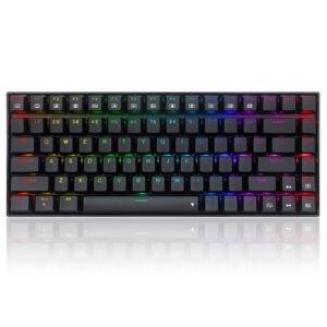Redragon K629-RGB Phantom RGB  Backlight Mechanical Gaming keyboard 84 keys Red Switch - Black