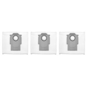 3PCS Dust Bag for Roborock Q8 MAX+/ Q7 MAX+ / S7 MAXV Ultra / S7 Pro Ultra/S8 Pro Ultra/S7 MAX Ultra Automatic Suction Station