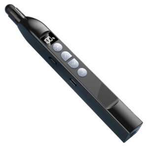 S18Pro Wireless Laser Pointer for Presentation with Telescopic Stick, Black