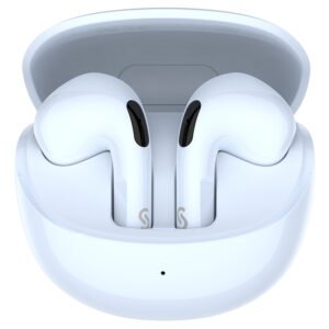 SOUNARC Q3 True Wireless Earbuds – Bluetooth 5.3, IPX5 Water-resistant, 20H Playtime, Touch Control – Blue