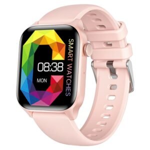 T12 Pro Smartwatch Health Monitoring Bracelet Waterproof Sports Watch - Pink