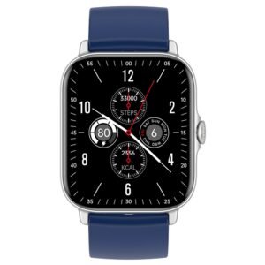 T12 Smartwatch 1.81'' Large Screen Sports Heart Rate Blood Oxygen Sleep Monitoring Bluetooth Calling - Blue