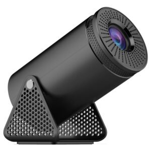 T8 Pro Projector, Ultra Fast Wireless Connection, Bluetooth5.0 4K 8K HD Android 12 WiFi, Black - US Plug