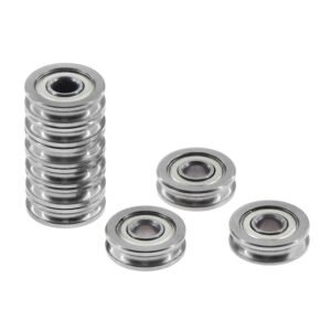 TWO TREES 10pcs U604ZZ U-Groove Bearings
