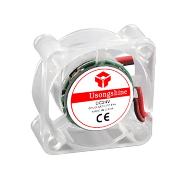 TWO TREES 24V 4010 Luminous Hydraulic Bearing Fan with LED Light for 3D Printer, 40x40cm