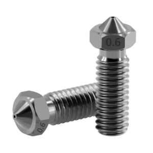 TWO TREES 0.6mm Hardened Steel Volcano Nozzle with M6 Thread