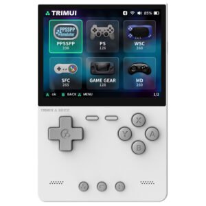 TRIMUI Brick Handheld Game Console 128GB TF Card White