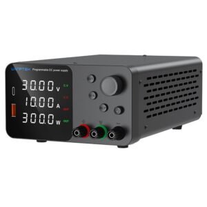 WANPTEK TPS3010 Regulated DC Power Supply Black US Plug