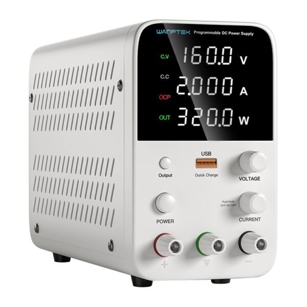 WANPTEK WPS1602 Regulated DC Power Supply White UK Plug