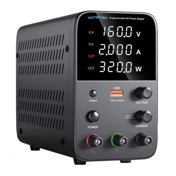 WANPTEK WPS1602 Regulated DC Power Supply Black EU Plug