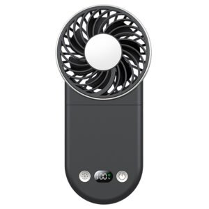 WT20 Portable Handheld Fan Black