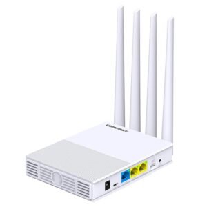 WiFiSky R642 300M High Power Wireless Router 4G to Wireless WiFi 4 Antennas - US