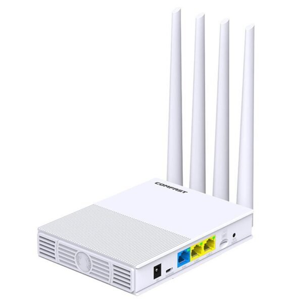WiFiSky R642 300M High Power Wireless Router 4G to Wireless WiFi 4 Antennas - US