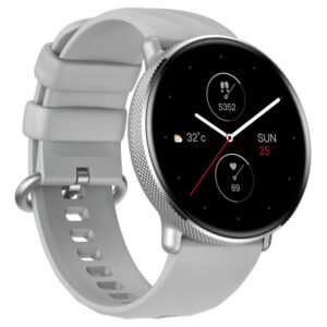 Zeblaze GTR 3 Pro Fitness Wellness Smartwatch 1.43'' Ultra HD AMOLED Display Voice Calling Health Monitoring, Silver