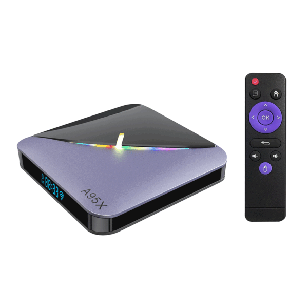 A95X F3 Air II 4GB/32GB 4K AV1 TV BOX RGB Light Android 11 Amlogic S905Y4 ARM Cortex A53 2.4G+5G WIFI