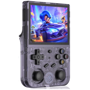 ANBERNIC RG353V 64GB Game Console Transparent Purple