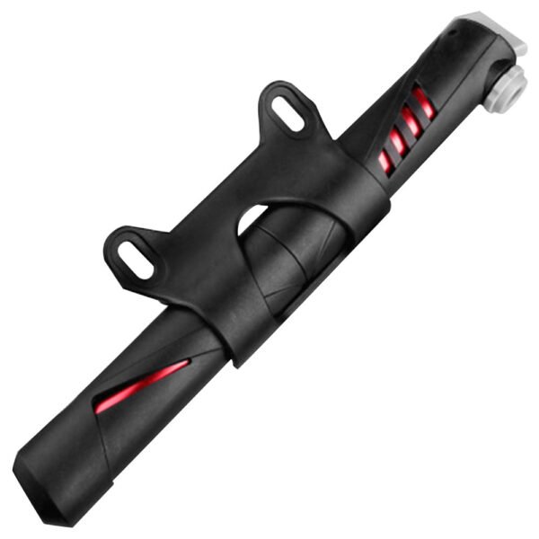 Mini Bike  And E-scooter Pump Air Compressor Tire Inflator High Efficiency - Black And Red