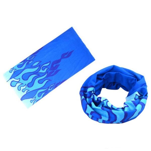Outdoor Sports Magic Scarf Bicycle Riding Headband Soft Breathable Stain Resistant Design -  Random Color