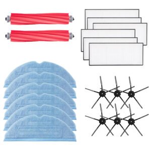 Roborock S7 Accessories Set Black (2 x Main Brush + 6 x Side Brush + 6 x Mop Cloth + 6 x Filter)