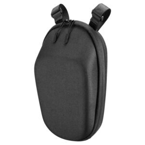 Front Tube Bag Large Capacity Tools Storage for Electric Scooter Bike - Black