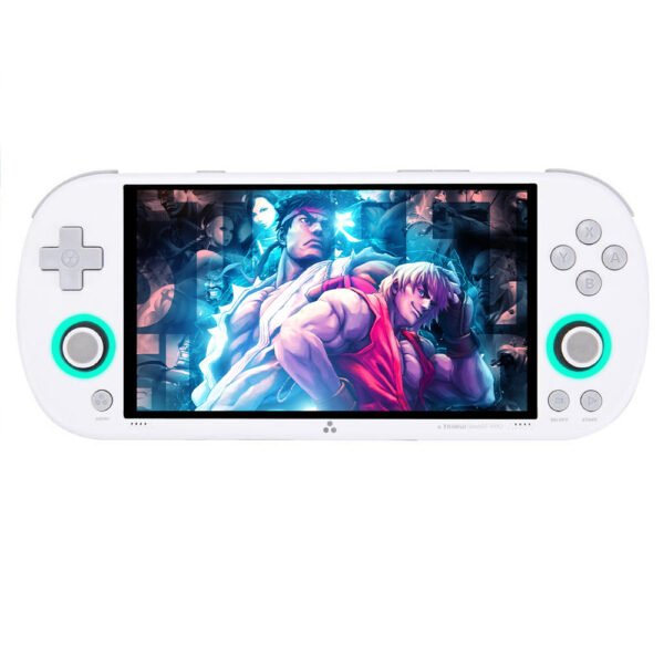 TRIMUI Smart Pro Handheld Game Console 128GB TF Card White