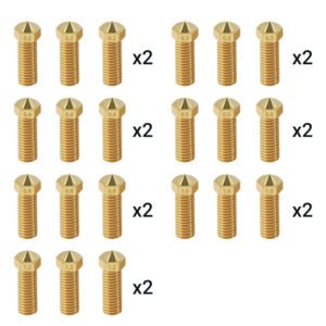 42pcs TWO TREES V6 Volcano Nozzle with M6 Thread