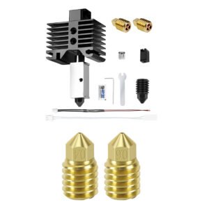 TWO TREES Bambu Lab X1/P1P Upgrade Pack (Hotend Kit + 0.4mm Brass Nozzle + 0.6mm Brass Nozzle)