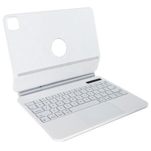 Wireless Bluetooth 5.3 Keyboard for 11'' iPad Pro and 10.9'' iPad Air 5/4 with USB-C Charging - White