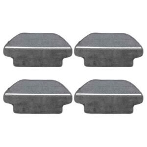 4pcs Dry & Wet Separate Cloths for Xiaomi VIOMI V2 / V2 Pro /V3 / MI Home Robot Vacuum Cleaner