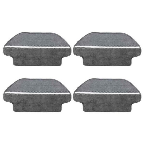 4pcs Dry & Wet Separate Cloths for Xiaomi VIOMI V2 / V2 Pro /V3 / MI Home Robot Vacuum Cleaner