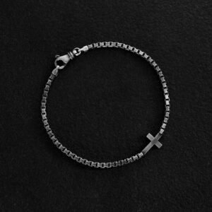 Silver bracelet CROSS