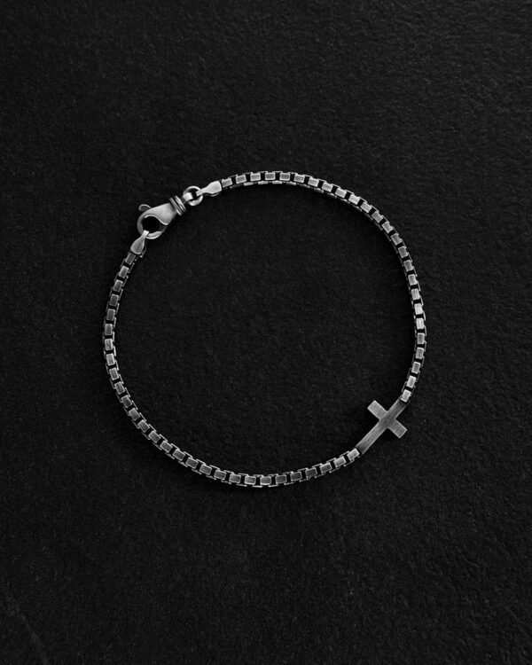 Silver bracelet CROSS