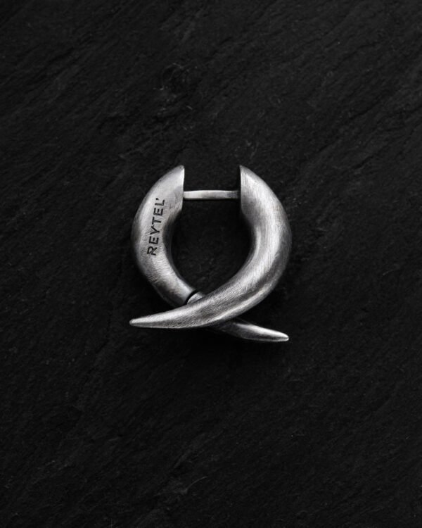 Silver mono - earring FARLIG