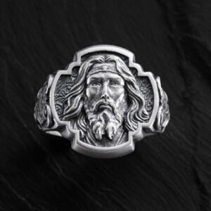 Silver ring THE FACE OF JESUS THE SAVIOR