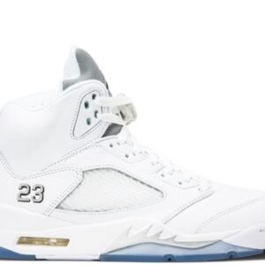 Air Jordan 5 Retro Metallic White