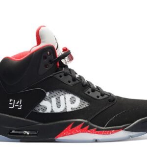 Air Jordan 5 Retro Supreme Black