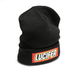 Beanie HOLY BLVK - Lucifer Yellow - HB0061b - Metal-shop.eu