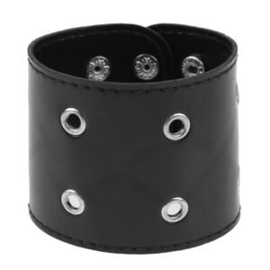 bracelet Rivet - Black - RET018 - Metal-shop.eu