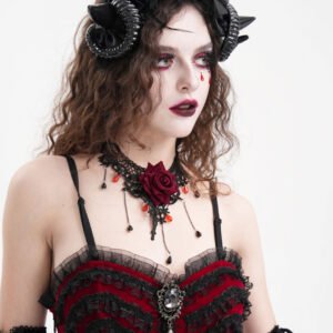 headband DEVIL FASHION - Black Gothic - AS190 - Metal-shop.eu