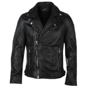 men's jacket (biker jacket) Mavric SF NSLV - Asymmetrical - 1901-0004 - Metal-shop.eu