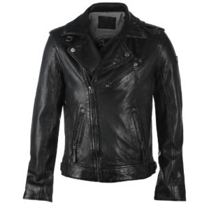 men's jacket (biker jacket) MMMalic SF - Asymmetrical - 1201-0844 - Metal-shop.eu