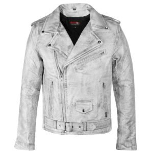 men's jacket (curvy) BRIXTON - White Dragon - BRIX004 - Metal-shop.eu