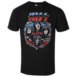 Men's T-shirt Kiss - Alive Vintage - Black - 51715700 - Metal-shop.eu